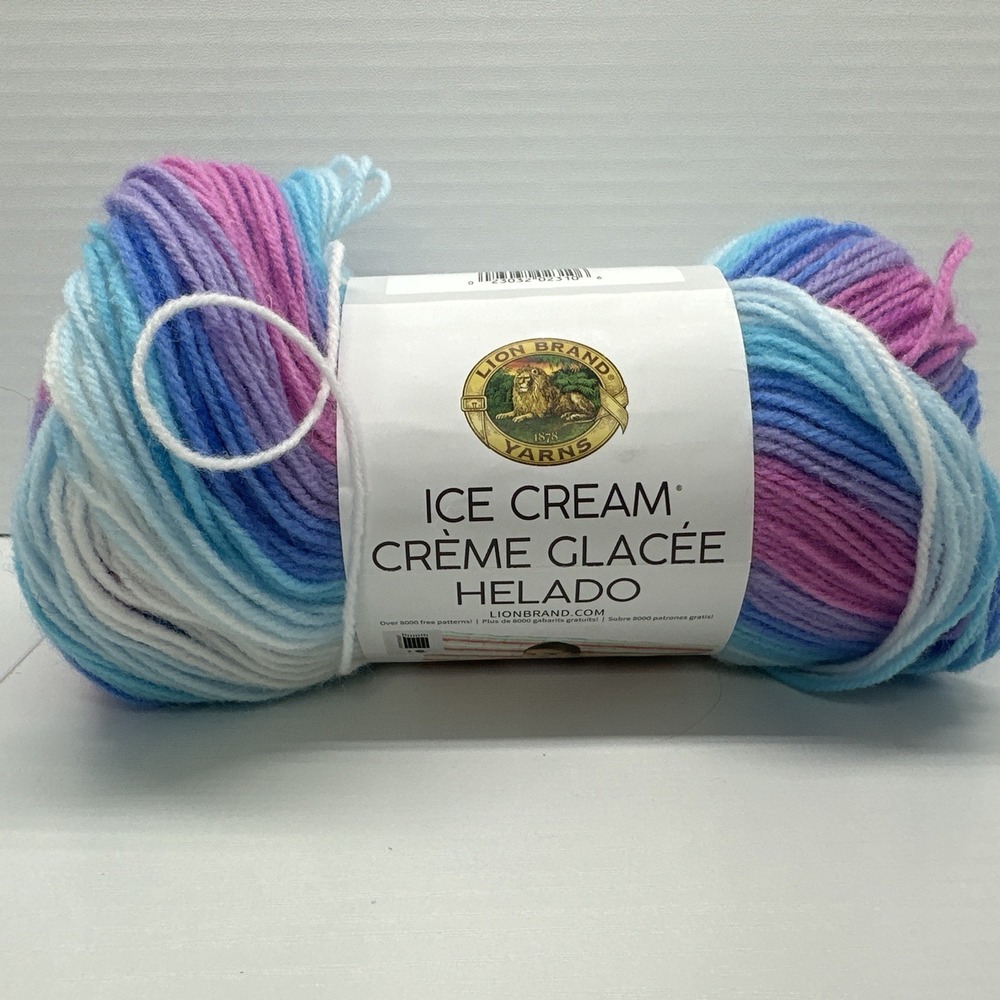 Lion Brand Ice Cream Yarn-Moon Mist‎
